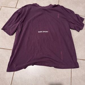 Darc Sport Purple Short Sleeve Tee Casual Fit